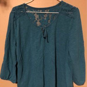 Sonoma XL Women's Blue Top